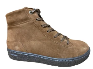 Hartjes Hartjes 172.1404/30 53.00 H Veterschoenen Beige Suede Dames Breedtemaat H