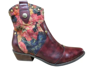 Laura Vita Laura Vita Hicnio 20 Bourgogne Cowboy Laarzen Bordeaux Leer Dames