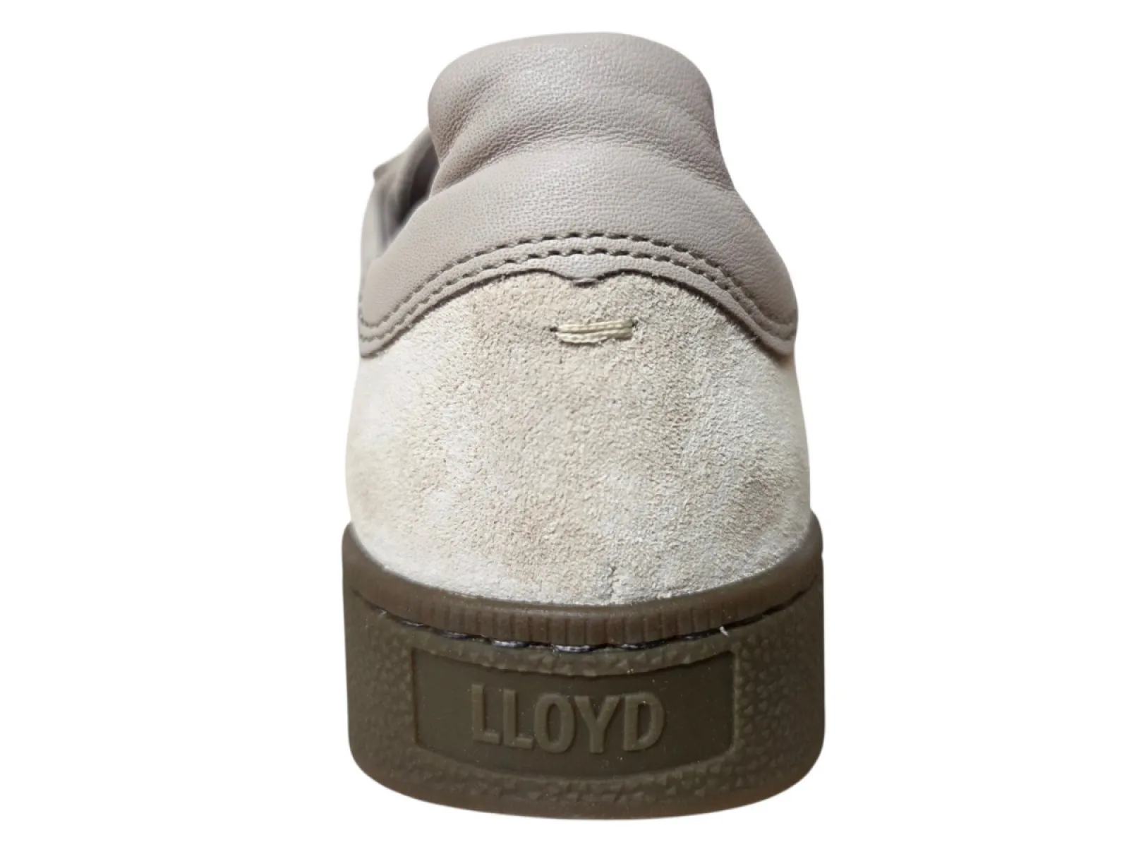 LLoyd LLoyd Brava Warm Taupe Nude Sneakers Taupe Leer en Suede Dames