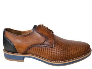 LLoyd LLoyd Drift 110 Brown Navy Nette Veterschoenen Bruin Leer Heren Smal F