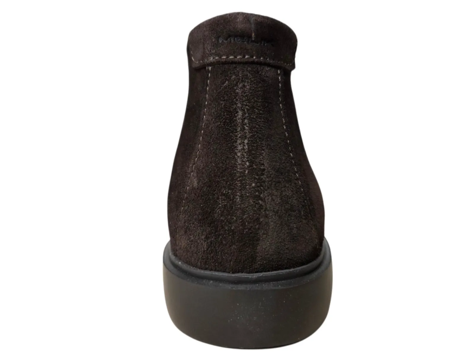 Melik Melik Lantana Bruin Suede Veterschoenen Bruin Suede Heren
