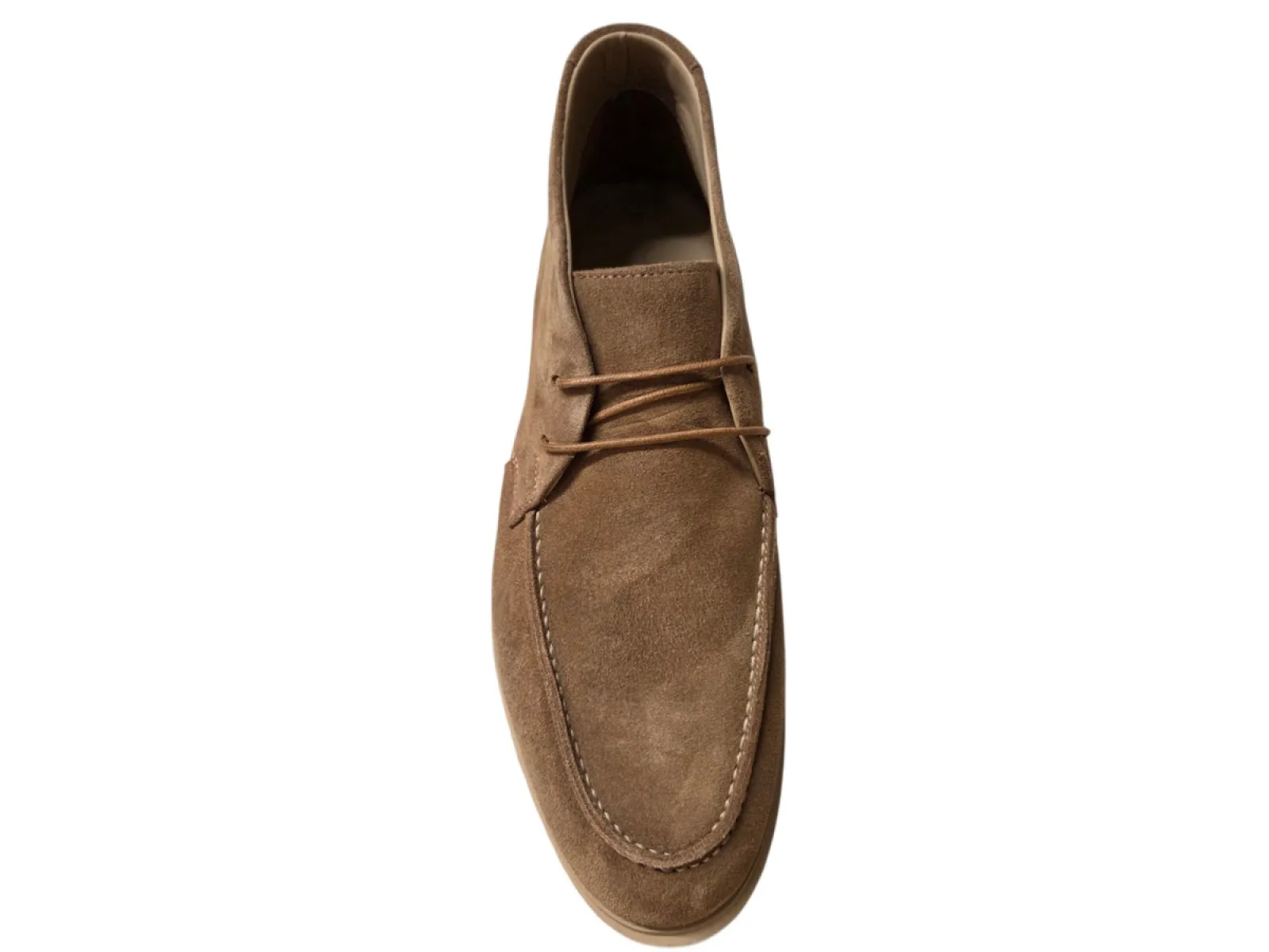 Melik Melik Lantana Sigaro Suede Veterschoenen Beige Suede Heren