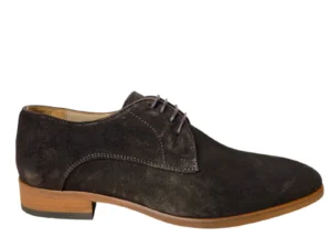 Melik Melik Schitz Bruin Suede Nette Veterschoenen Bruin Suede Heren