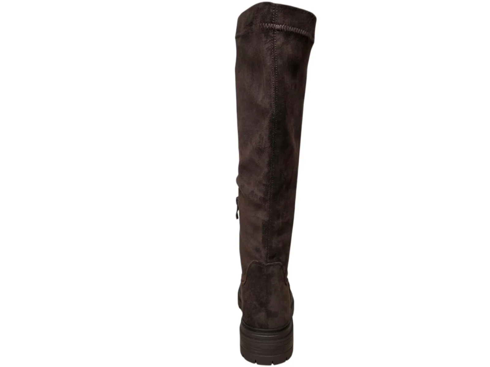 Monshoe Monshoe 1.26.68.002.01 Lange Laarzen Bruin Suede Dames