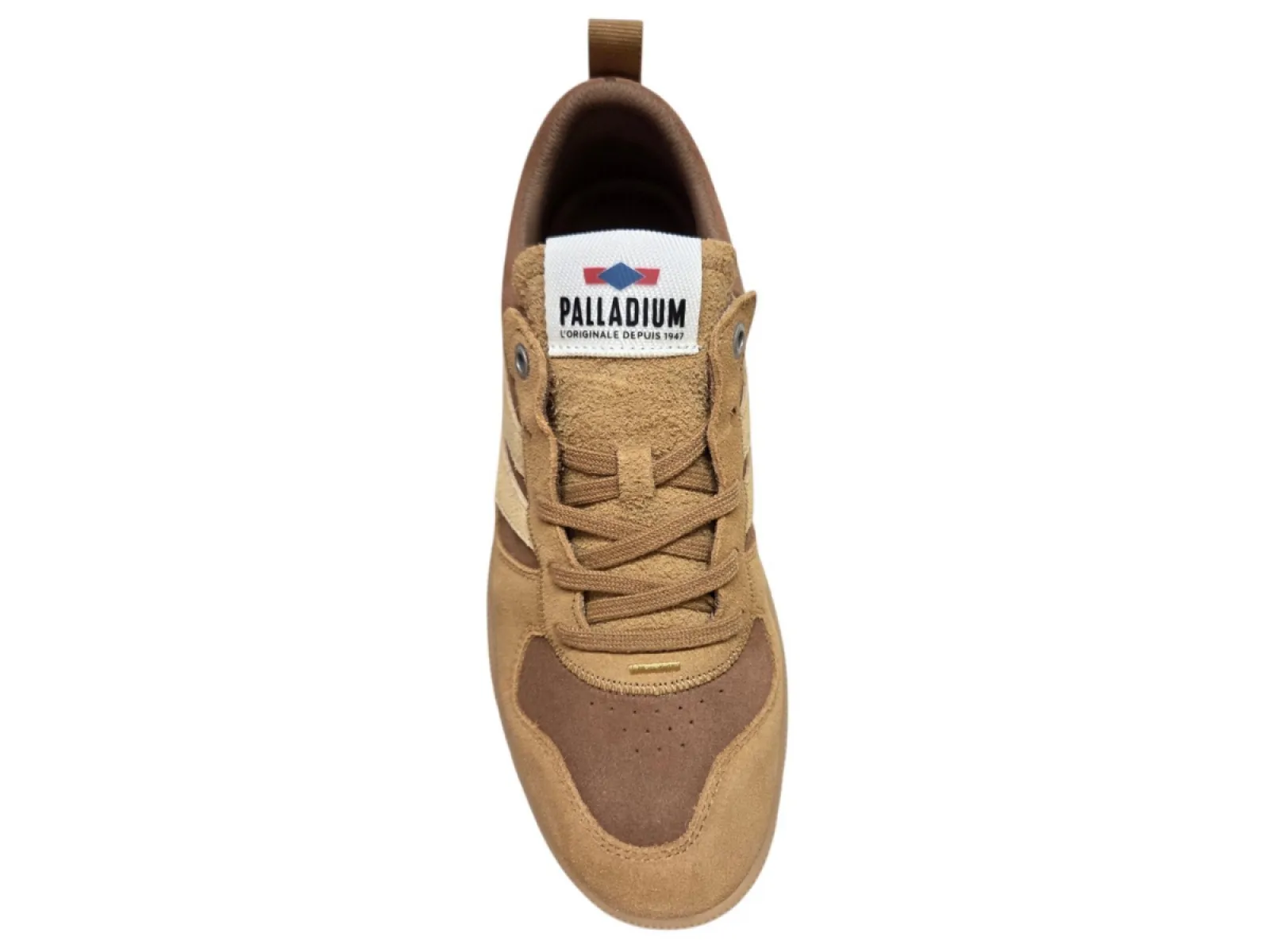 Palladium Palladium Pallacup Flame SDE Brown Dear Sneakers Beige Combi Suede Heren