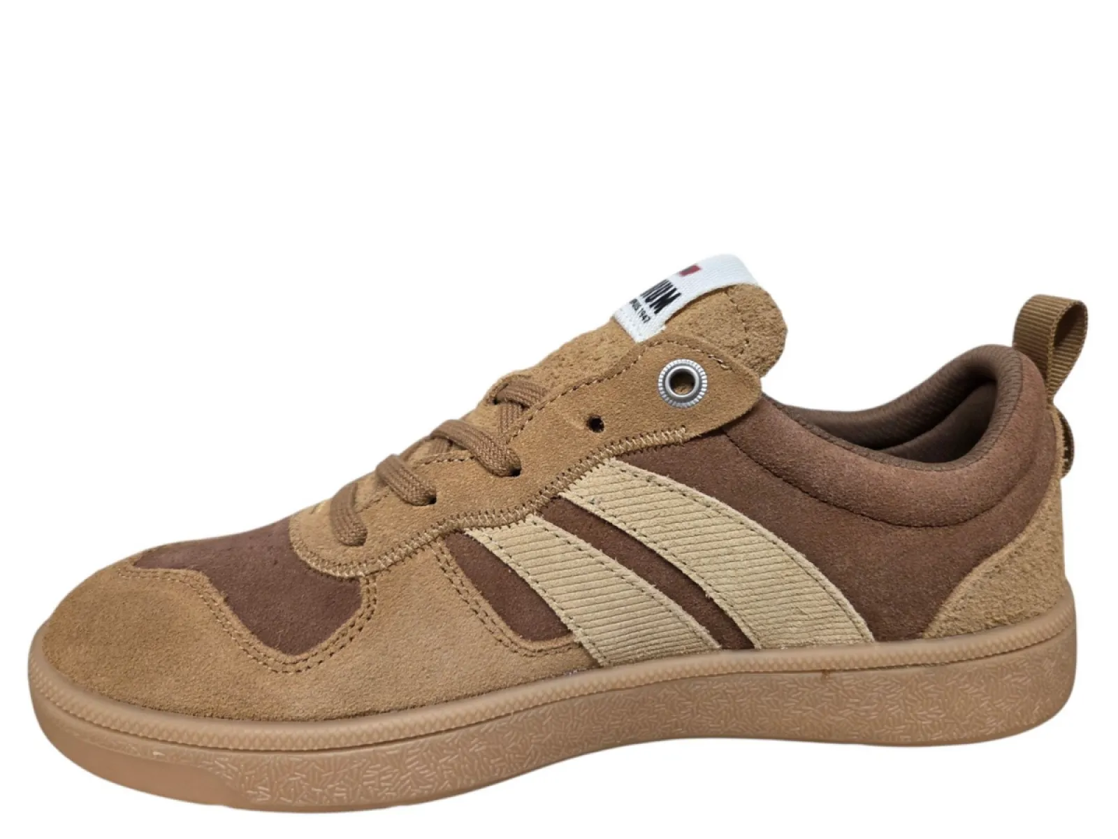 Palladium Palladium Pallacup Flame SDE Brown Dear Sneakers Beige Combi Suede Heren