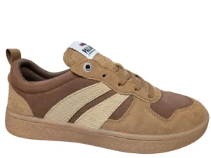 Palladium Palladium Pallacup Flame SDE Brown Dear Sneakers Beige Combi Suede Heren