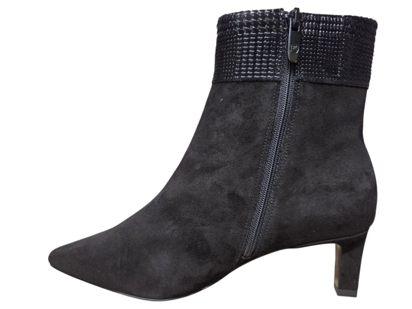 Peter Kaiser Peter Kaiser 9-9-75338-47 019 Enkellaarzen Zwart Suede Dames