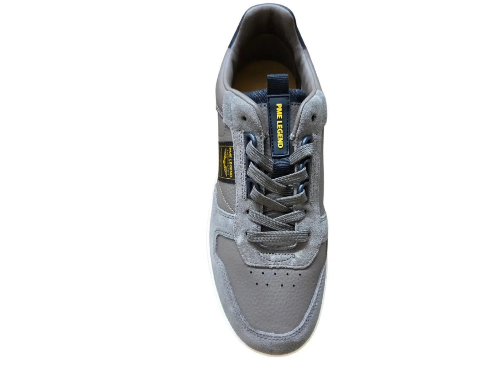 P.M.E. P.M.E. Porter CS-11 Taupe L00 Sneakers Taupe Leer en Suede Heren