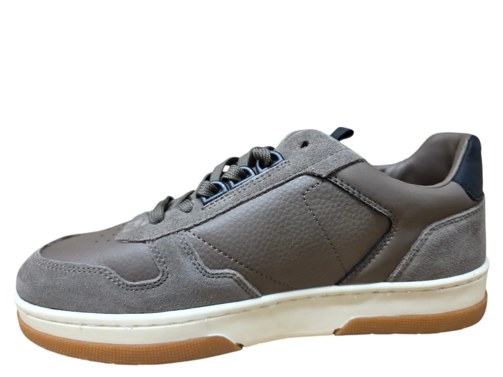 P.M.E. P.M.E. Porter CS-11 Taupe L00 Sneakers Taupe Leer en Suede Heren