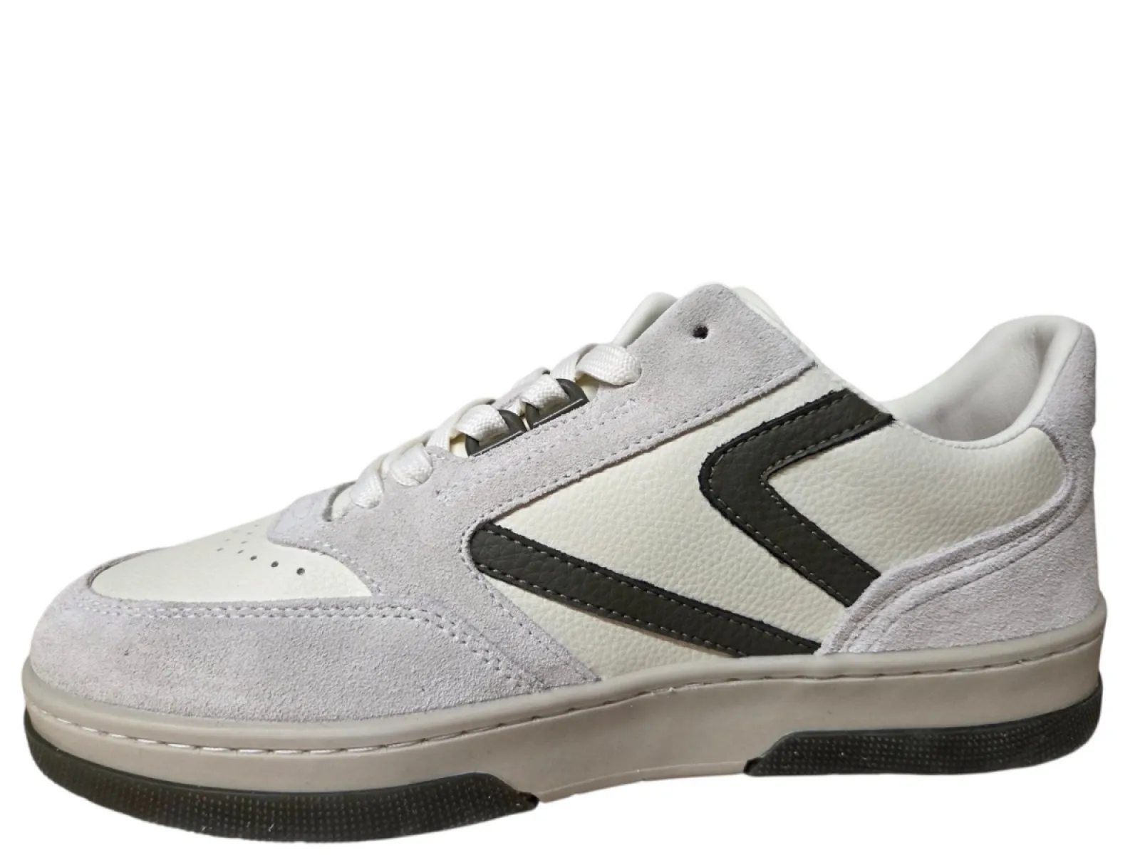P.M.E. P.M.E. Porter CS-22 Beige U00 Sneakers Gebroken Wit Leer en Suede Heren