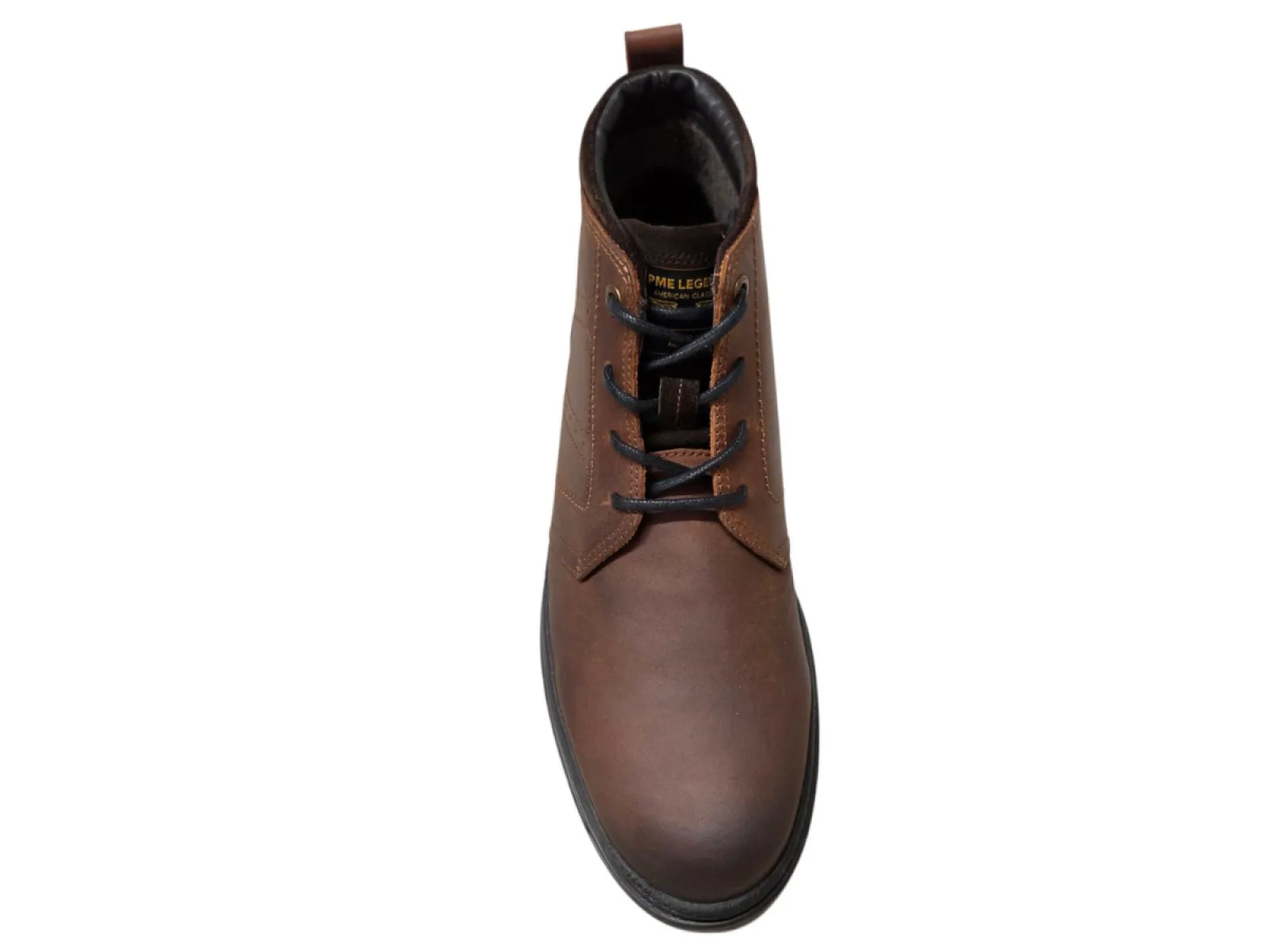 P.M.E. P.M.E. Tarmac DB-10 Cognac D21 Hoge Veterschoenen Mat Bruin Leer Heren