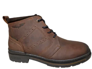 P.M.E. P.M.E. Tarmac DB-10 Cognac D21 Hoge Veterschoenen Mat Bruin Leer Heren