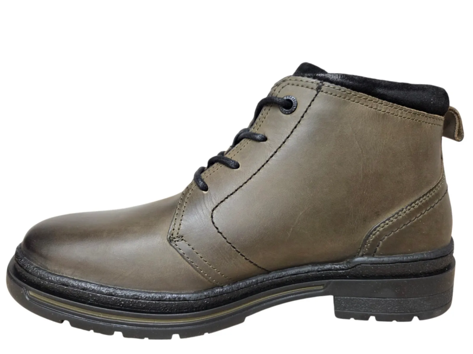 P.M.E. P.M.E. Tarmac DB-10 Green E00 Hoge Veterschoenen Groen Leer Heren
