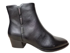 Regarde le Ciel Regarde le Ciel Lori 02 7939 Black Enkellaarzen Zwart Leer Dames
