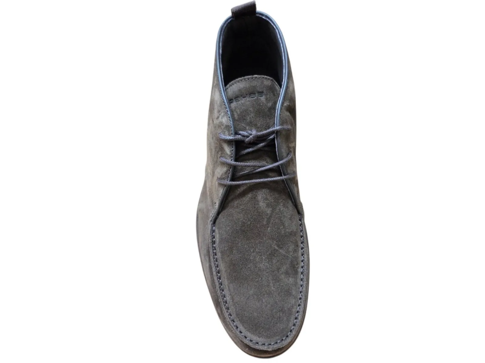 Rehab Rehab Collin Suede 4800 Dark Brown Veterschoenen Donker Bruin Suede