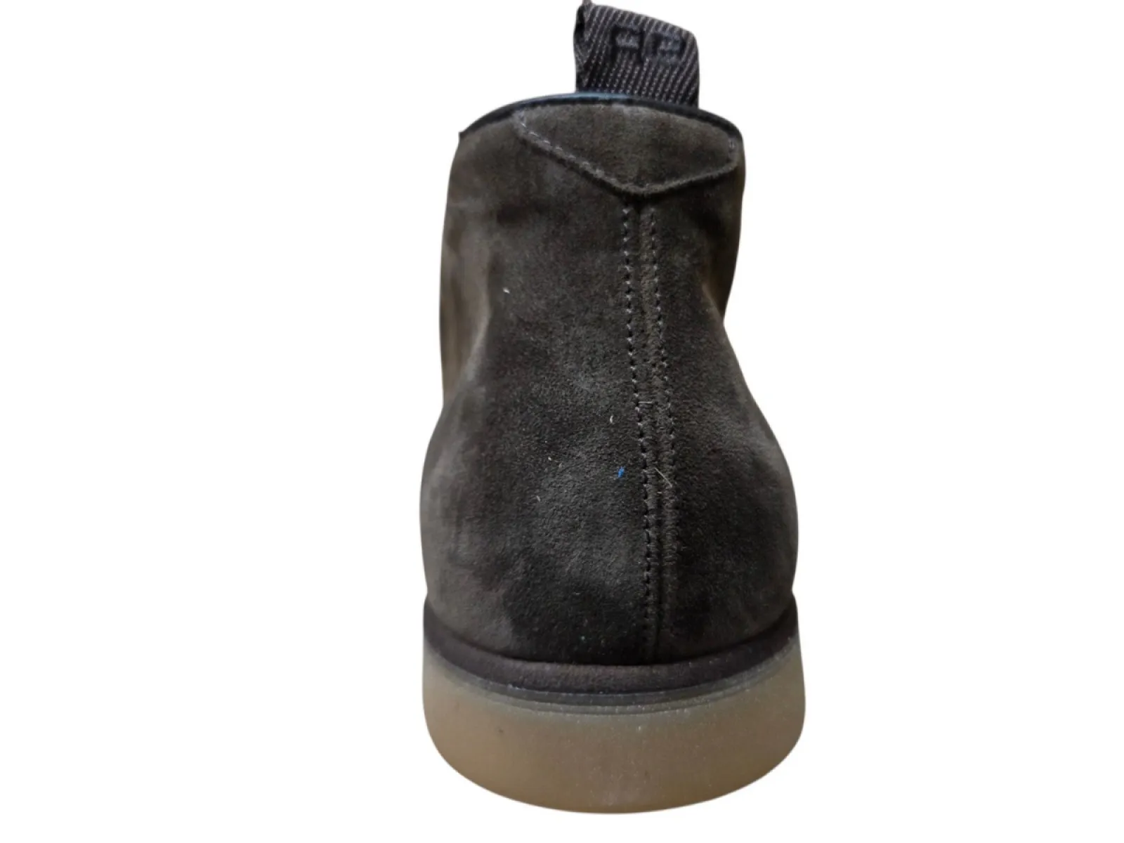 Rehab Rehab Collin Suede 4800 Dark Brown Veterschoenen Donker Bruin Suede