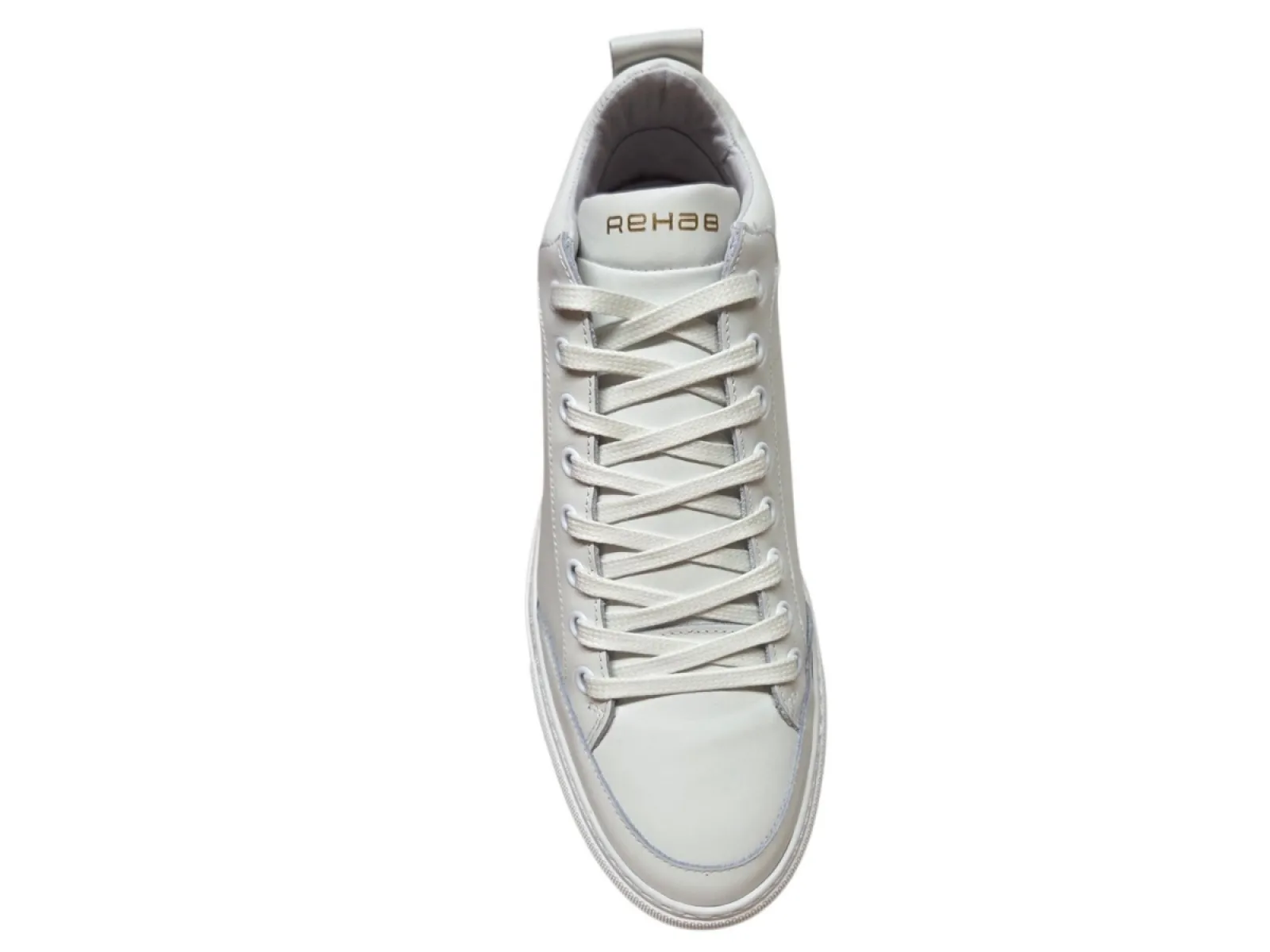 Rehab Rehab Craig Leather 0707 White Sneakers Wit leer Heren