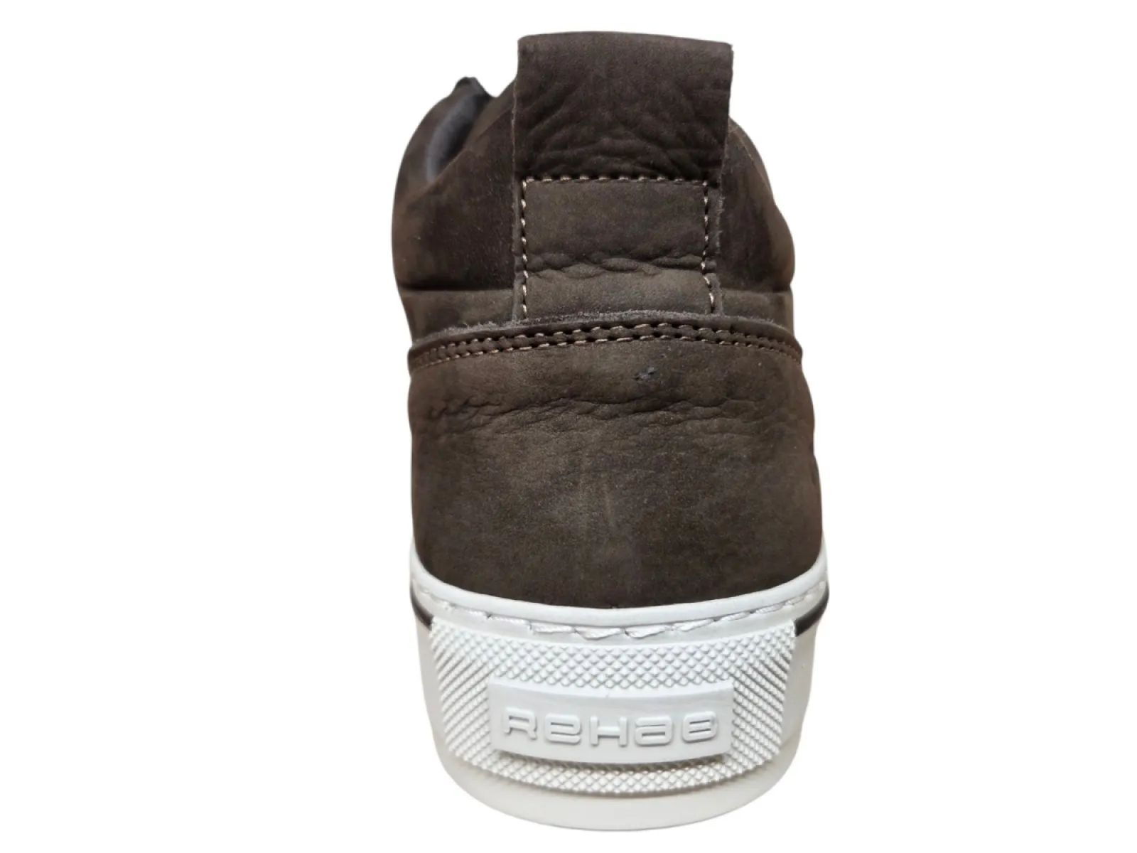 Rehab Rehab Craig Nub 4800 Dark Brown Sneakers Donker Bruin Nubuck Heren