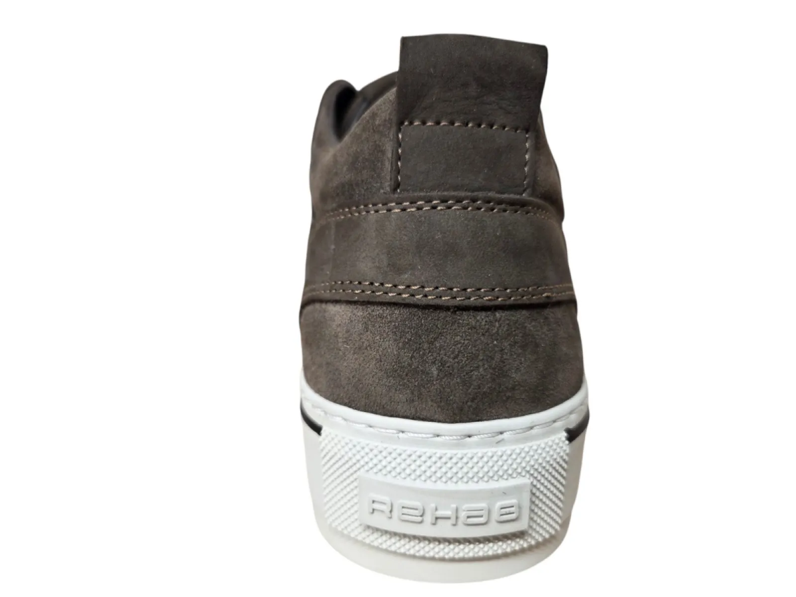 Rehab Rehab Creon Mix 2040 Grey Brown Sneakers Grijs Bruin Suede Heren