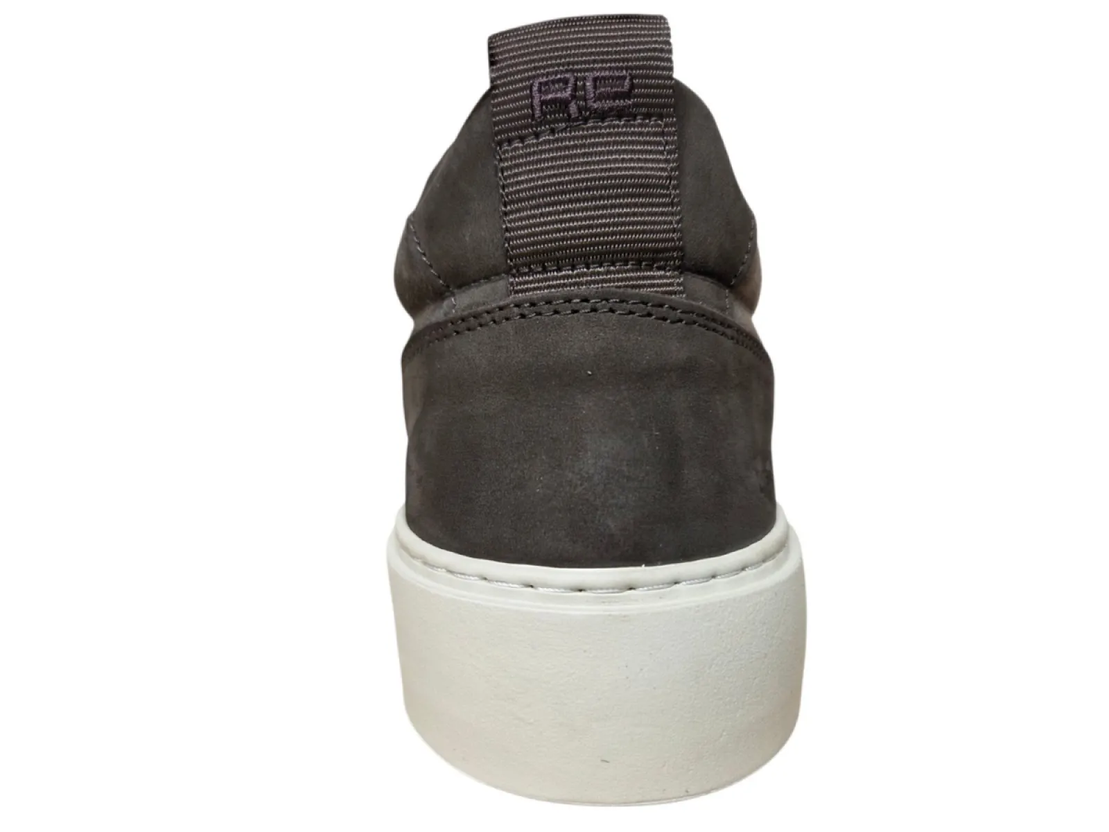 Rehab Rehab Oliver Mid Suede 2040 Grey Brown Sneakers Grijs Bruin Suede en Nubuck Heren