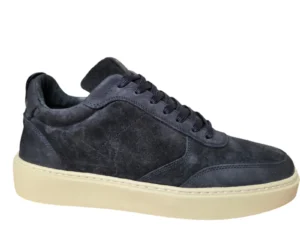 Rehab Rehab Oliver Mid Suede 8100 D Blue Sneakers Donker Blauw Suede en Nubuck Heren