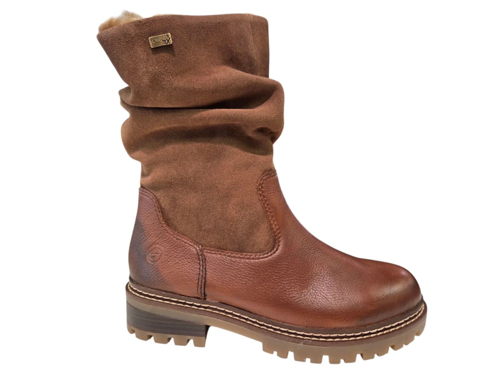 Remonte Remonte D0B80-24 Laarzen Bruin Leer en Suede Dames