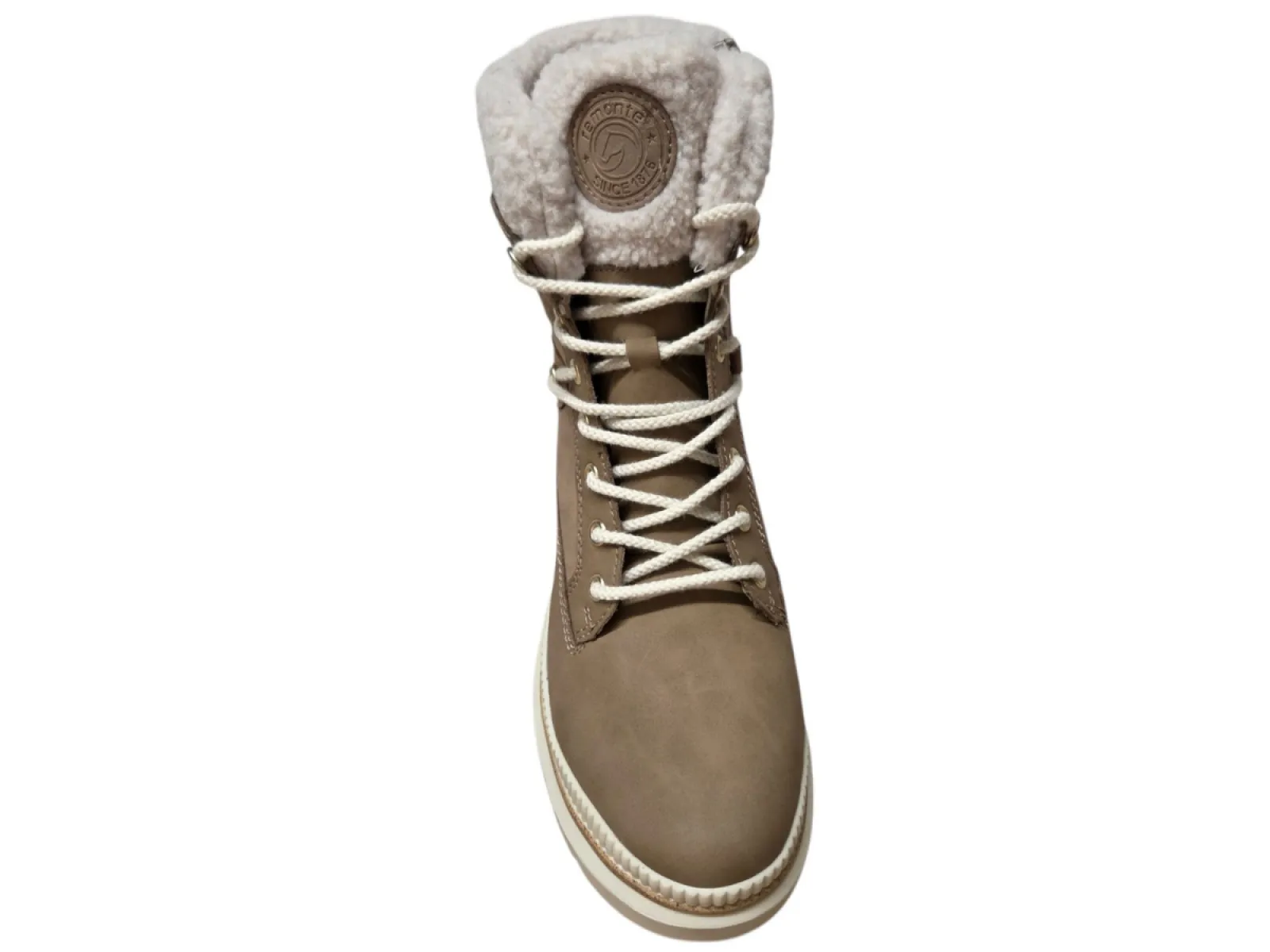Remonte Remonte D0C77-20 Veterboots Beige Leer Dames