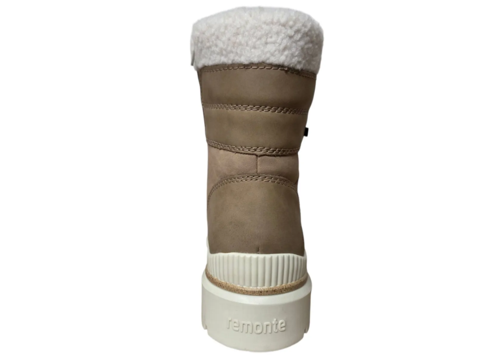 Remonte Remonte D0C77-20 Veterboots Beige Leer Dames