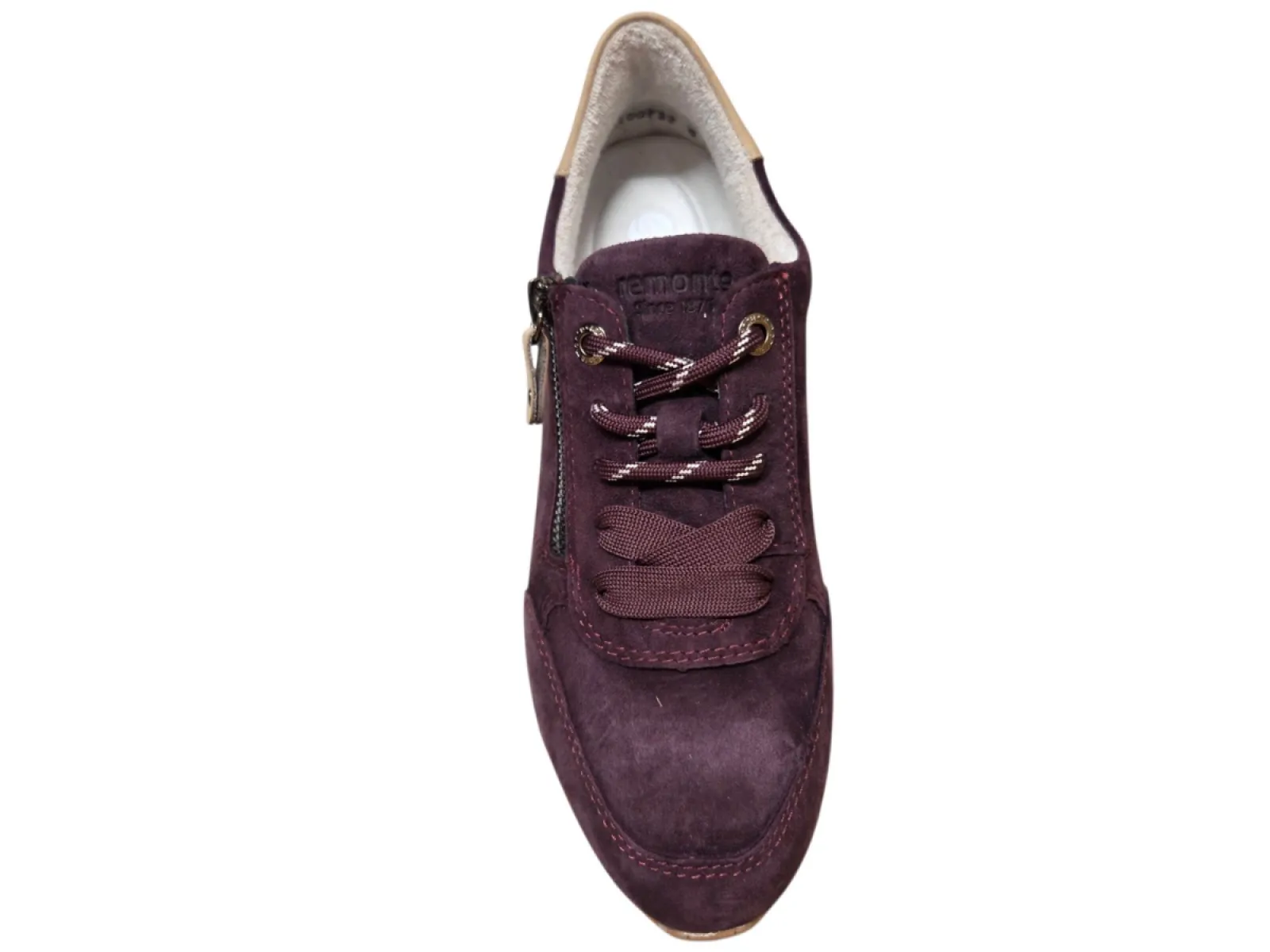 Remonte Remonte D0H19-30 Sneakers Aubergine Nubuck Dames