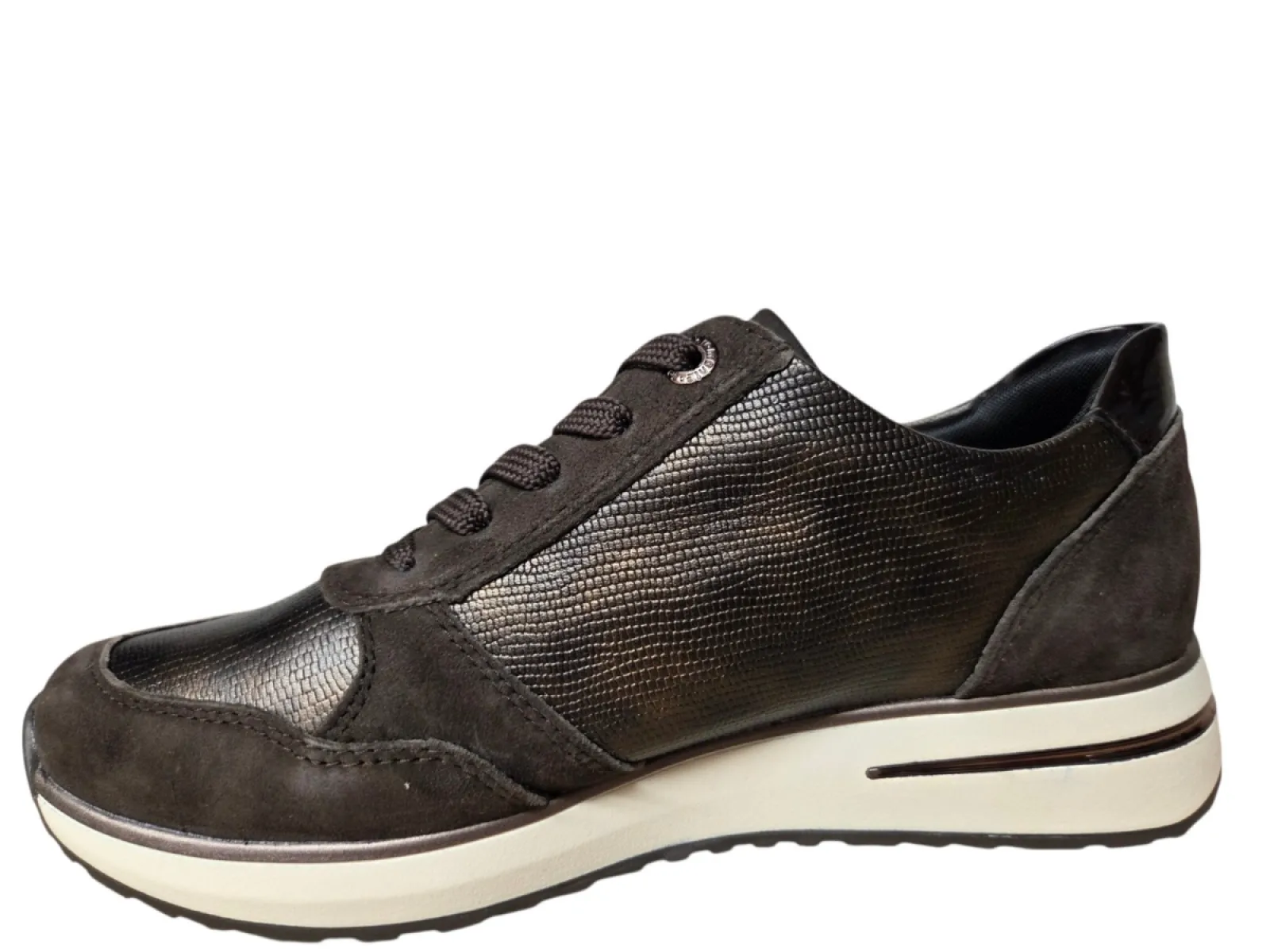 Remonte Remonte D1G08-25 Sneakers Bruin Brons Nubuck Dames