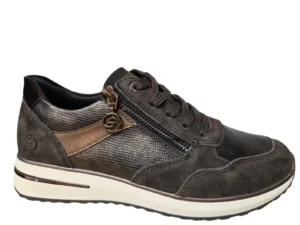 Remonte Remonte D1G08-25 Sneakers Bruin Brons Nubuck Dames
