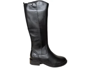 Remonte Remonte D2W79-00 Lange Laarzen Zwart Leer Dames