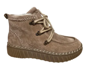 Remonte Remonte D4A72-20 Veterboots Beige Suede Dames