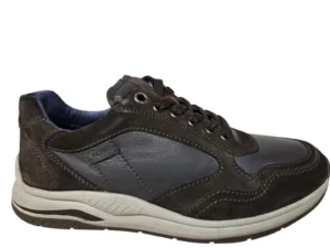 Sioux Sioux 12436 713 J Sneakers Bruin Leer en Suede Heren