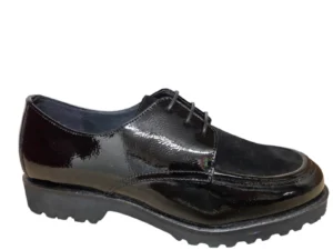 Sioux Sioux 41511 749 H Veterschoenen Zwart Lak en Suede Dames