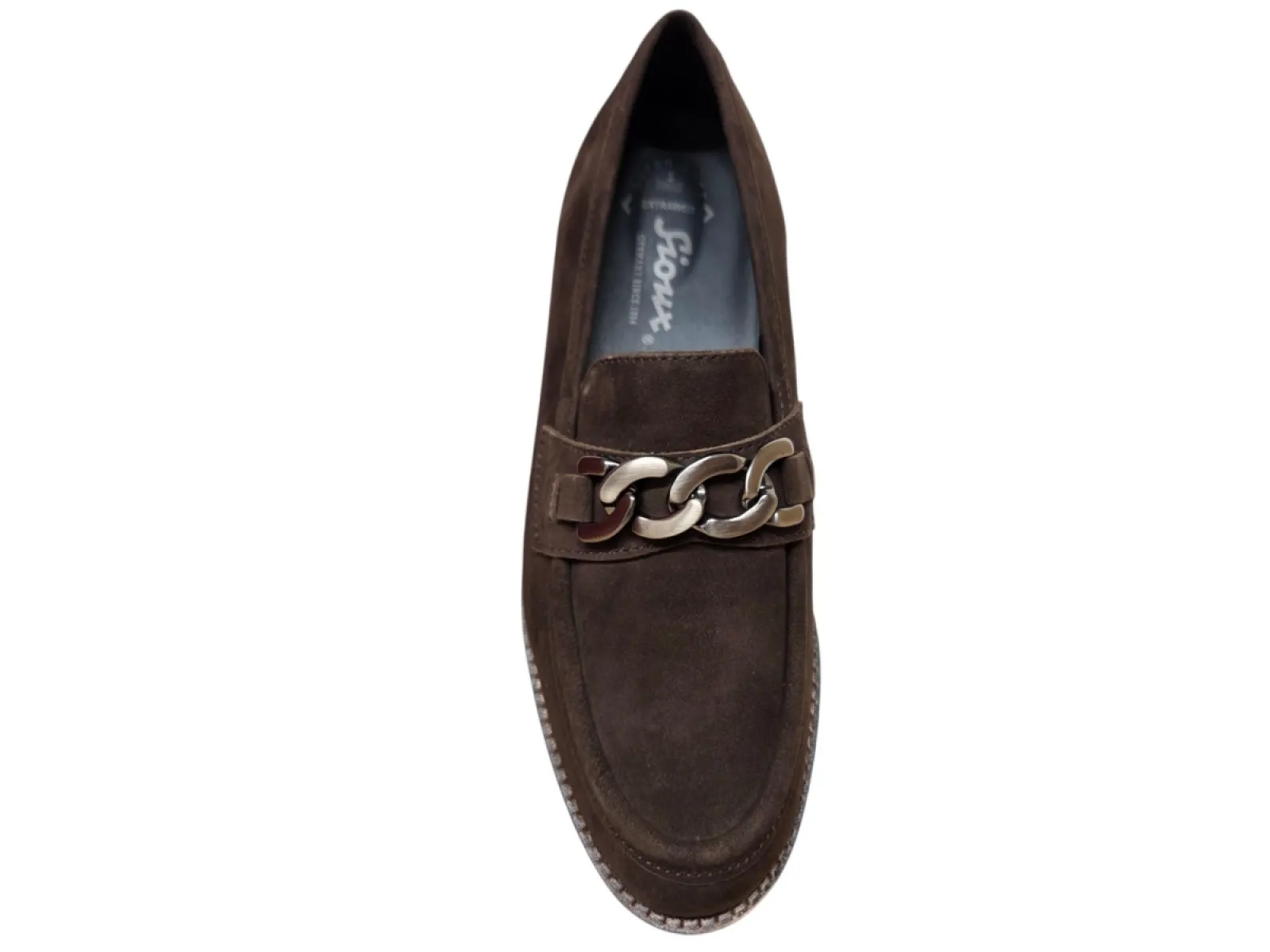 Sioux Sioux 67765 734 Loafers Bruin Suede Dames Breedtemaat H