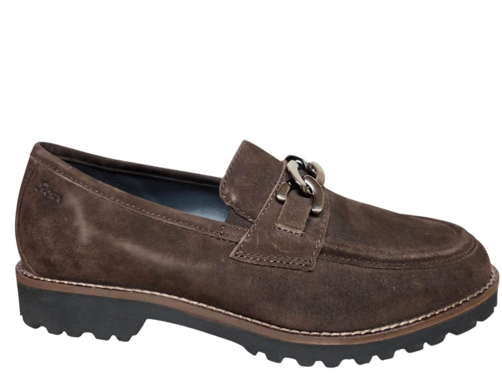 Sioux Sioux 67765 734 Loafers Bruin Suede Dames Breedtemaat H