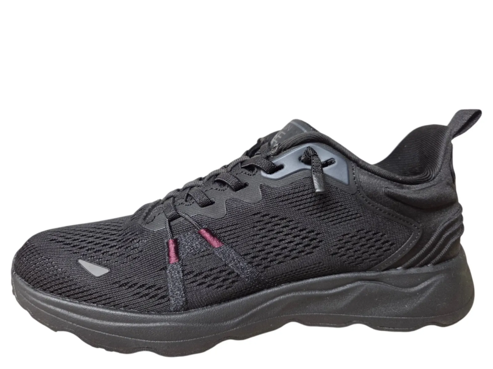 Waldlaufer Waldlaufer 588950 101 001 Sneakers Zwart textiel Slip-In Dames Breedtemaat H Waterafstotend