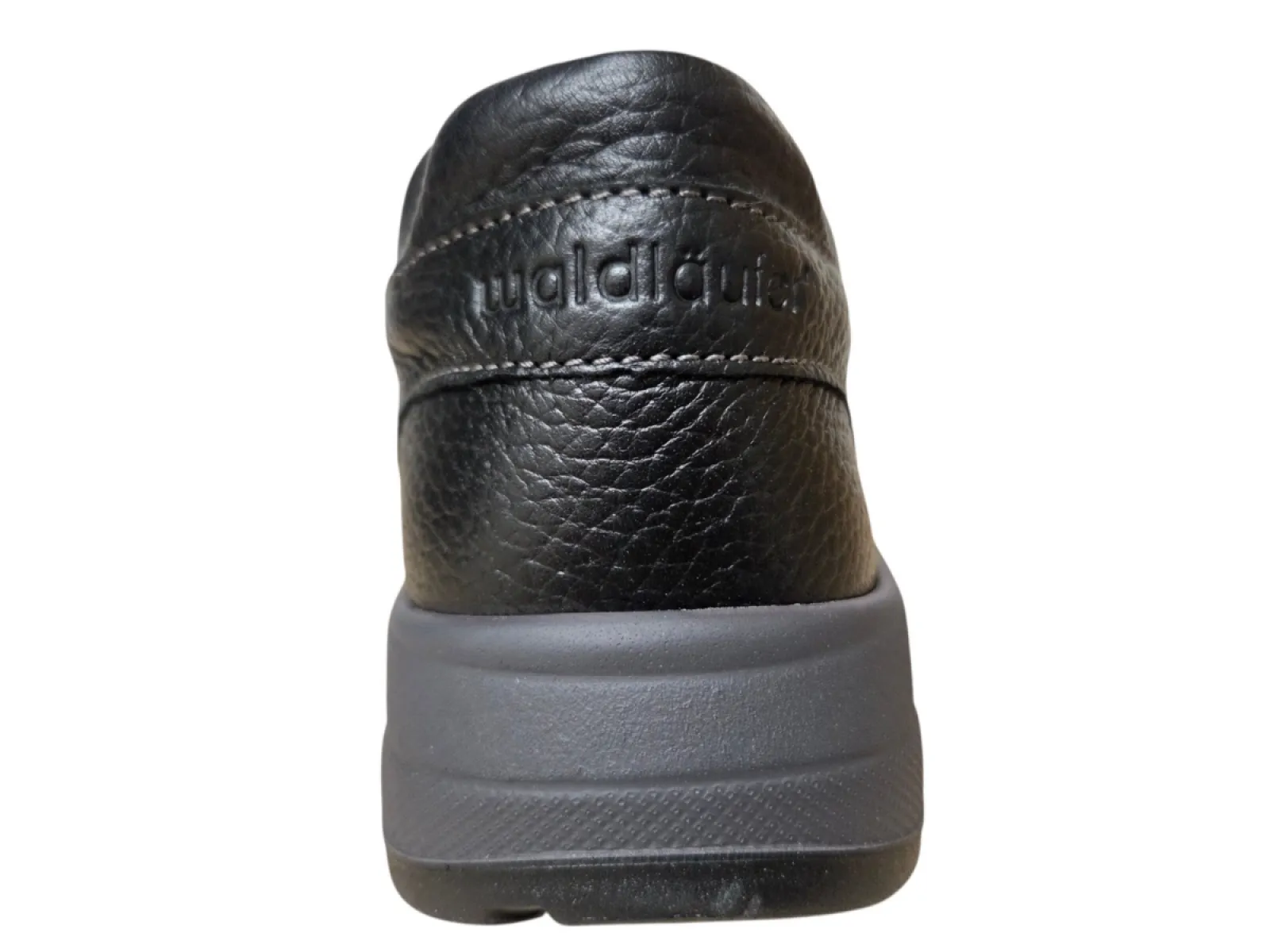 Waldlaufer Waldlaufer 6002 199 001 K Sneakers Zwart Leer Heren Breedtemaat K