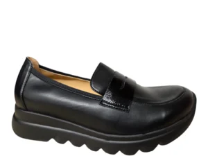 Wolky Wolky 0212780 000 Snoafers Zwart Leer Dames