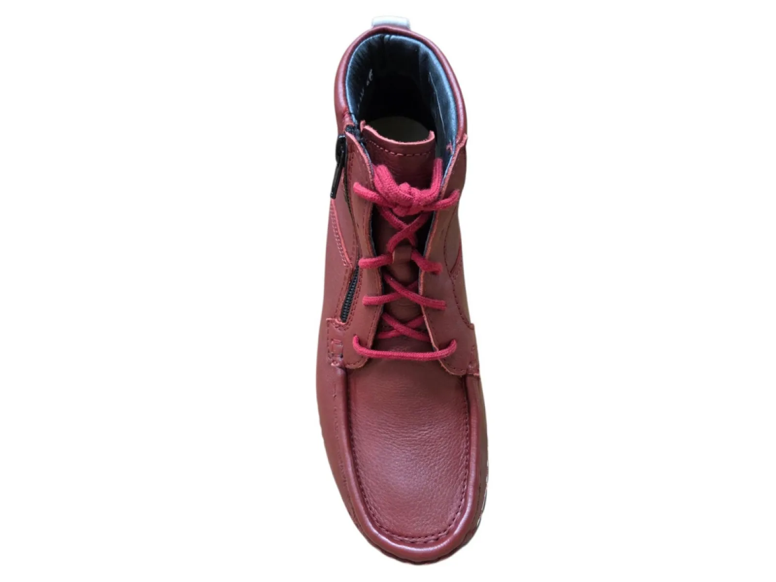 Wolky Wolky 0474030 553 Veterschoenen Rood Leer Dames
