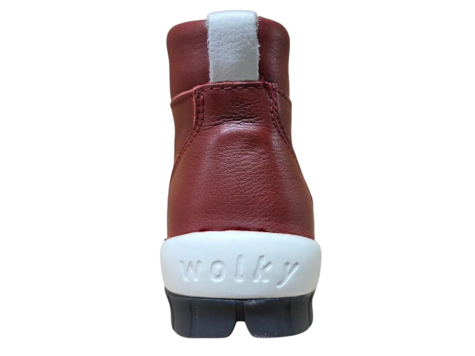 Wolky Wolky 0474030 553 Veterschoenen Rood Leer Dames
