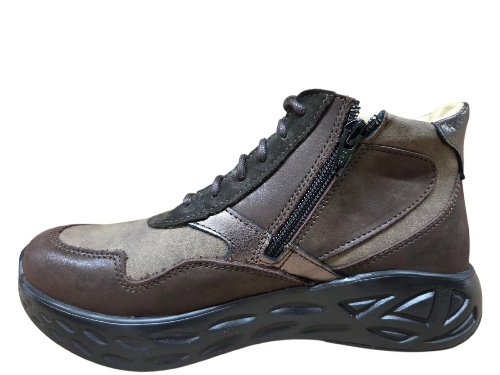 Wolky Wolky 0570890 300 Veterschoenen Bruin Combi Nubuck Dames