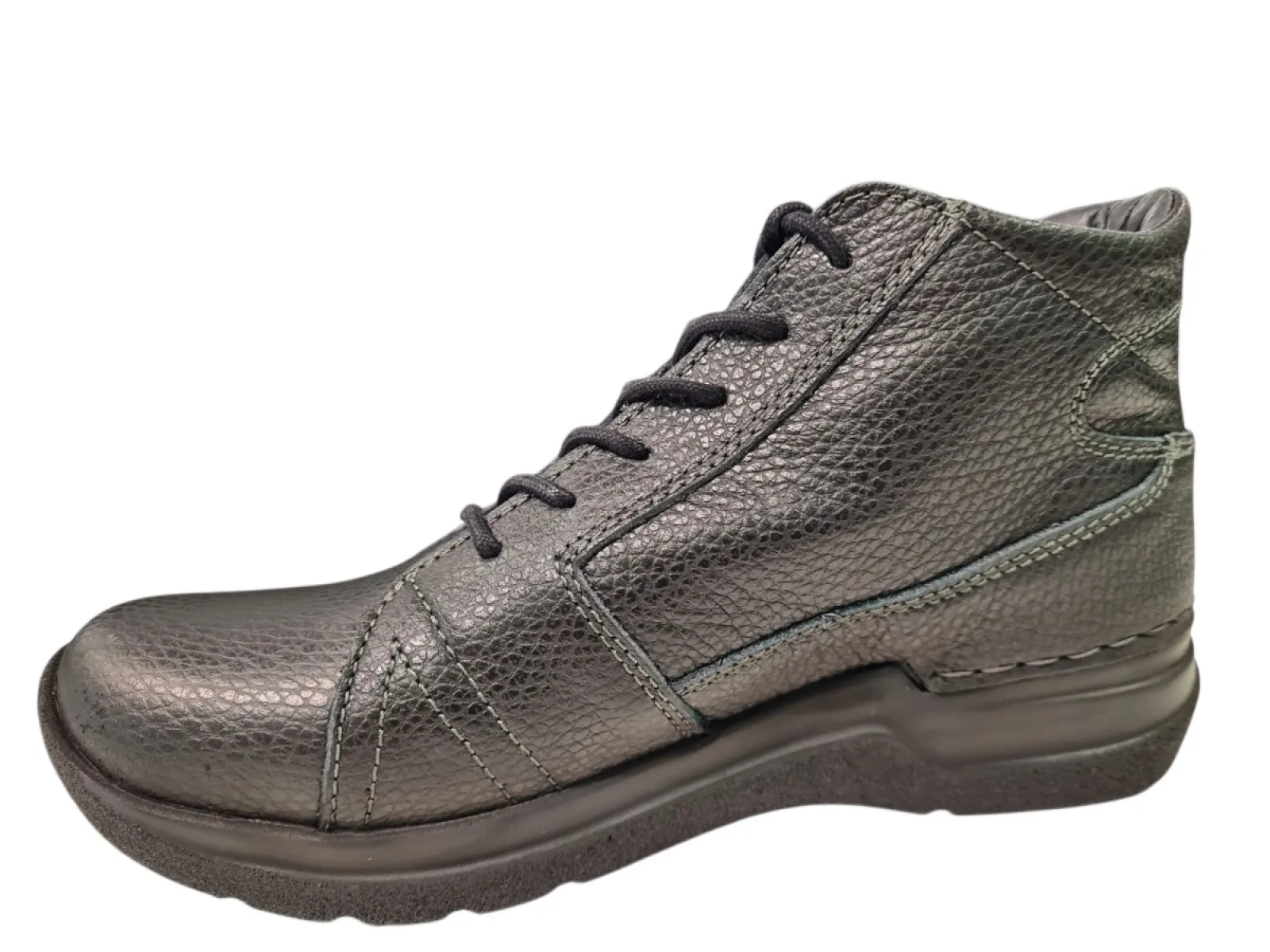 Wolky Wolky 0660671 000 Veterschoenen Zwart Leer Dames