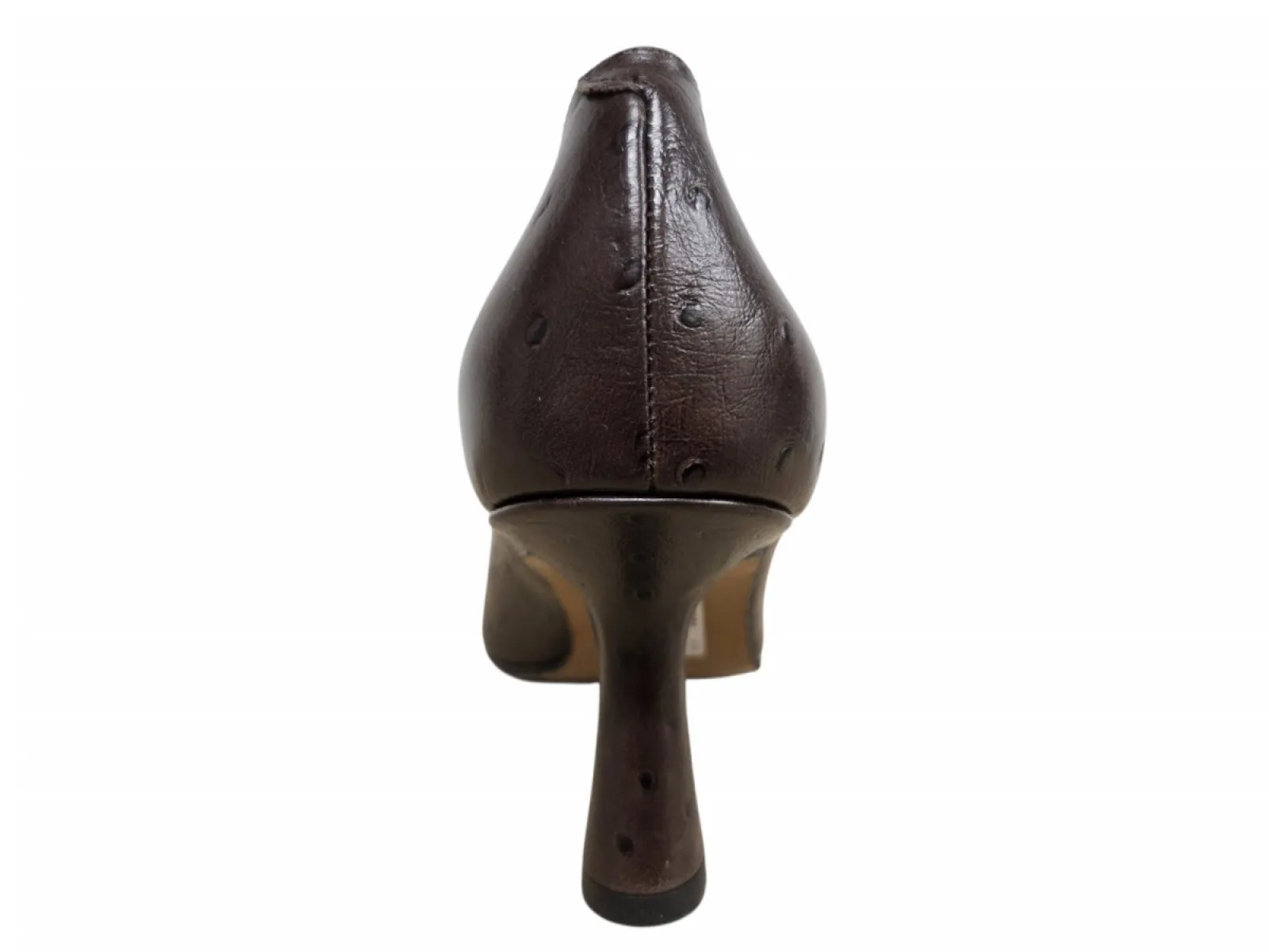 Angel Alarcon Angel Alarcon 26508 458F Ave Testa Pumps Bruin Leer Dames