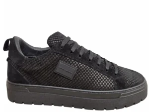 Antony Morato Antony Morato MMFW01934 9000 Black Sneakers Zwart Suede Heren
