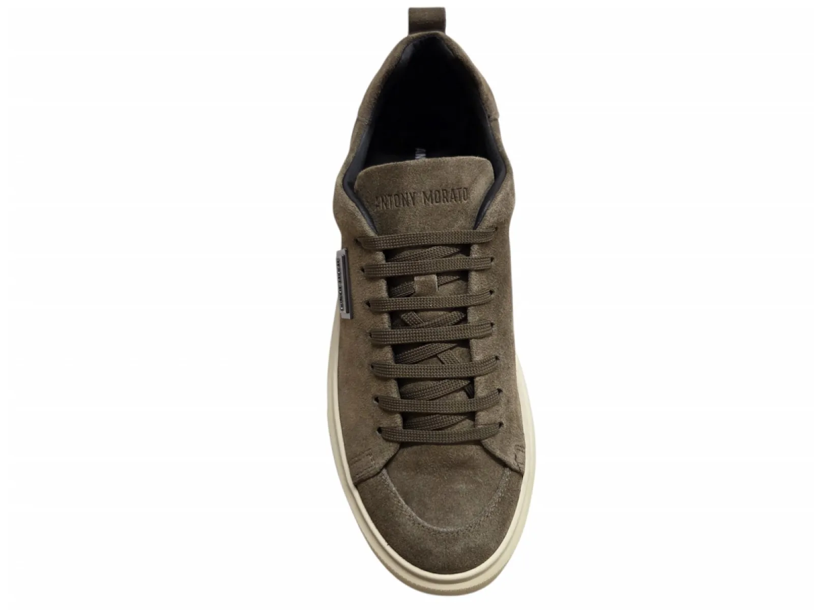 Antony Morato Antony Morato MMFW01939 2077 Nut Sneakers Taupe Suede Heren