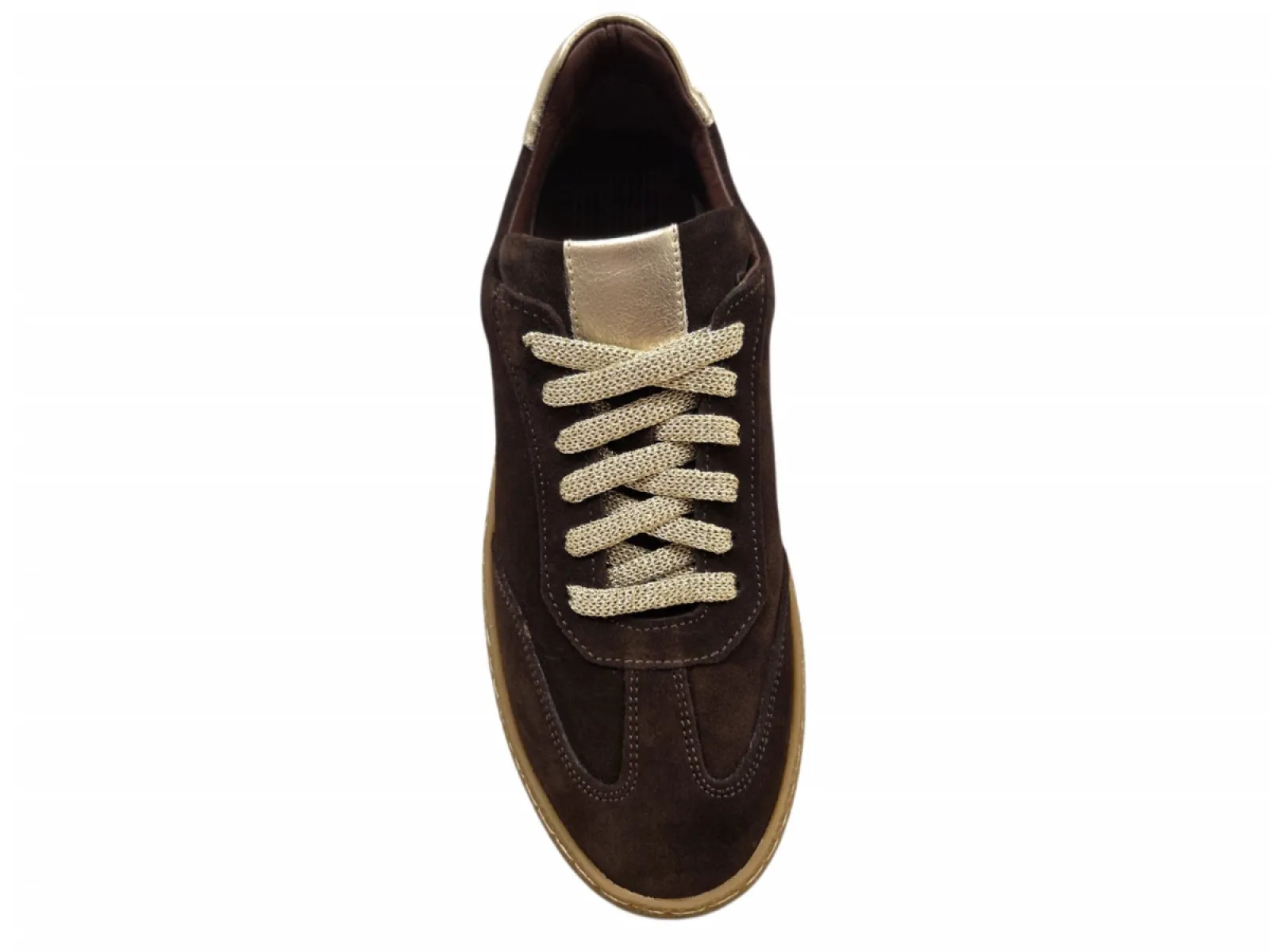 Aqa Aqa A8988 26933-2 Sneakers Bruin Suede Dames