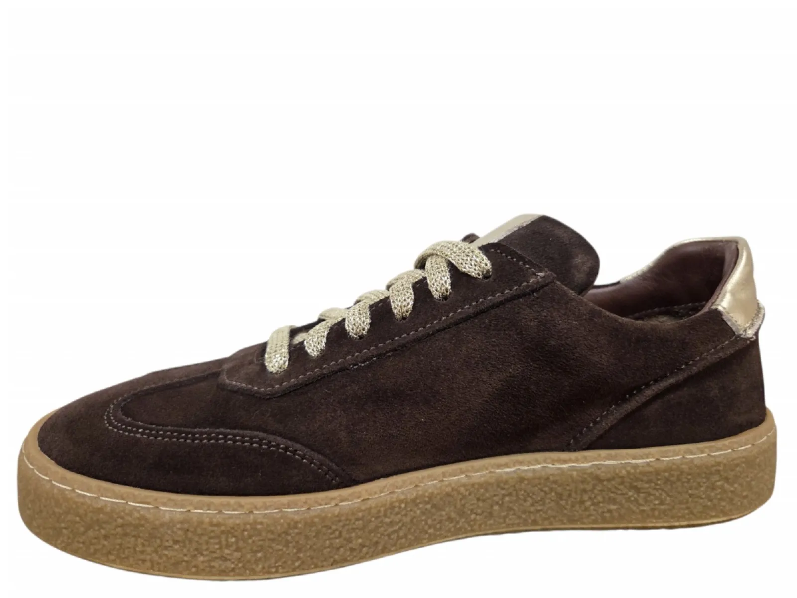 Aqa Aqa A8988 26933-2 Sneakers Bruin Suede Dames